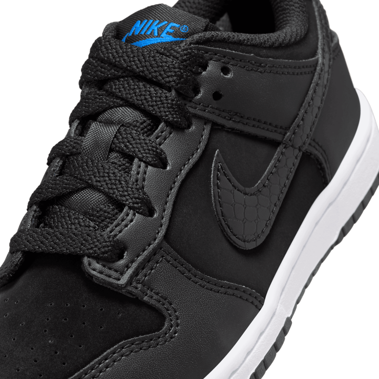 Nike Dunk Low Black Croc (PS) Angle 4