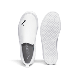 PUMA Bari Slip-On Comfort in White/Black Angle 0