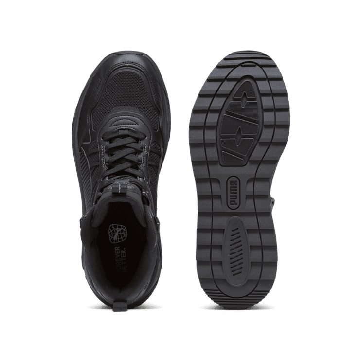Puma Trinity Mid Hybrid 'Black Cool Dark Grey' Angle 0