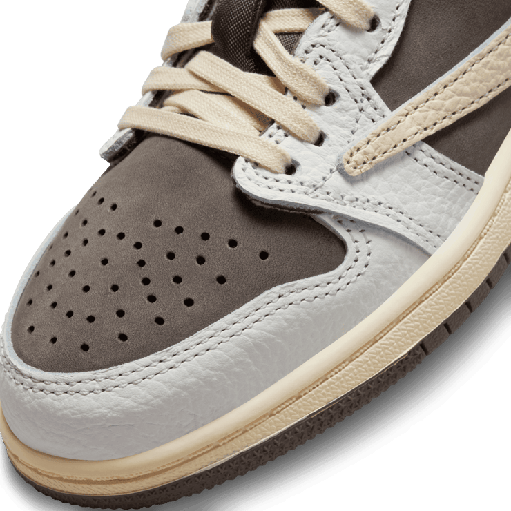 Travis Scott x Air Jordan 1 Low OG 'Reverse Mocha' (PS) Angle 4