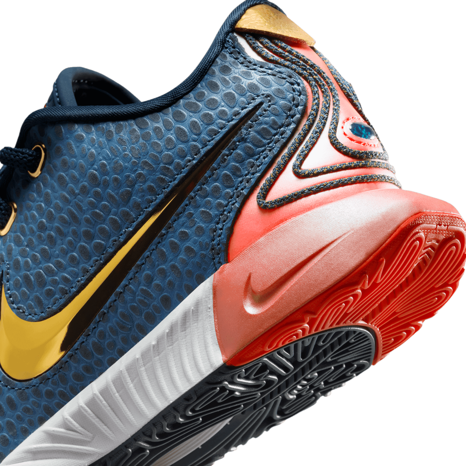 Nike LeBron XXI Armoury Navy (GS) Angle 5
