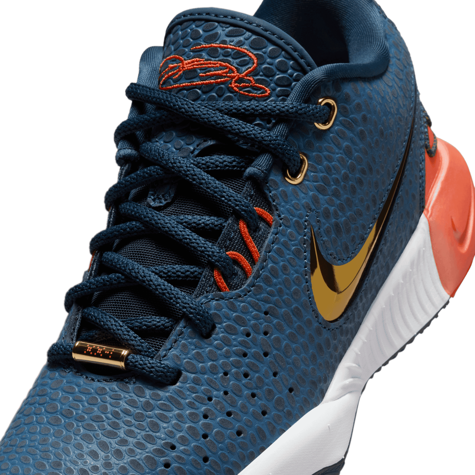 Nike LeBron XXI Armoury Navy (GS) Angle 4