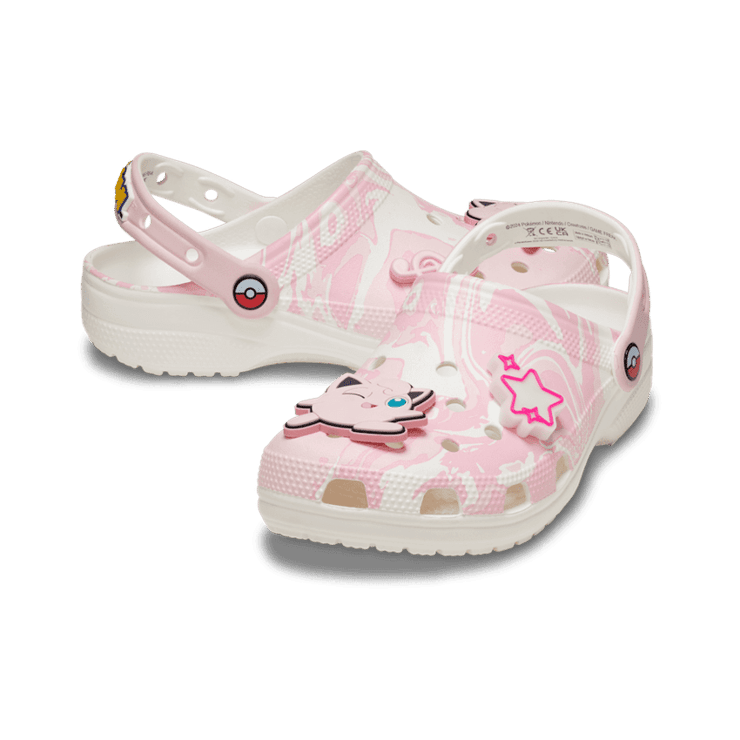 Crocs Classic Clog Pokémon Jigglypuff Angle 0