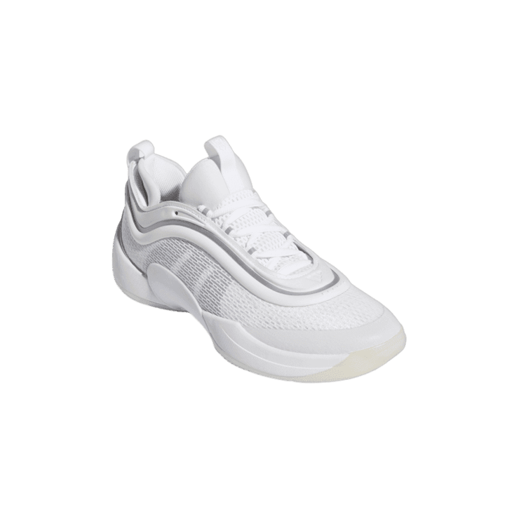 adidas D.O.N. Issue 6 White Silver Metallic Angle 2