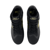 New Balance FuelCell Ohtani 1 Black Metallic Gold Angle 1