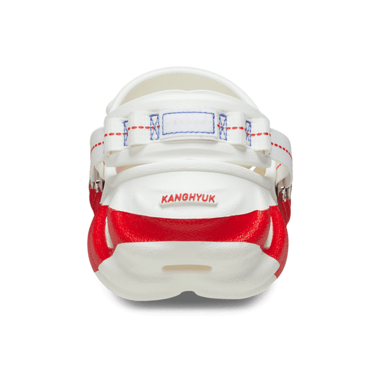 Crocs Echo Clog Kanghyuk White Red Angle 4