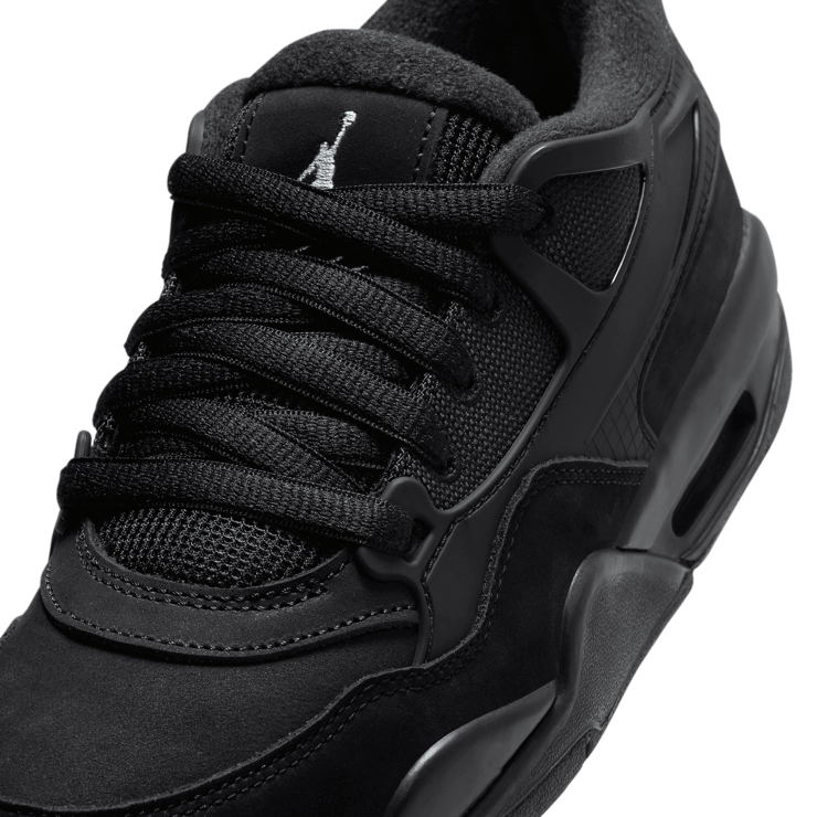 Air Jordan 4 RM Black Cat (GS) Angle 2