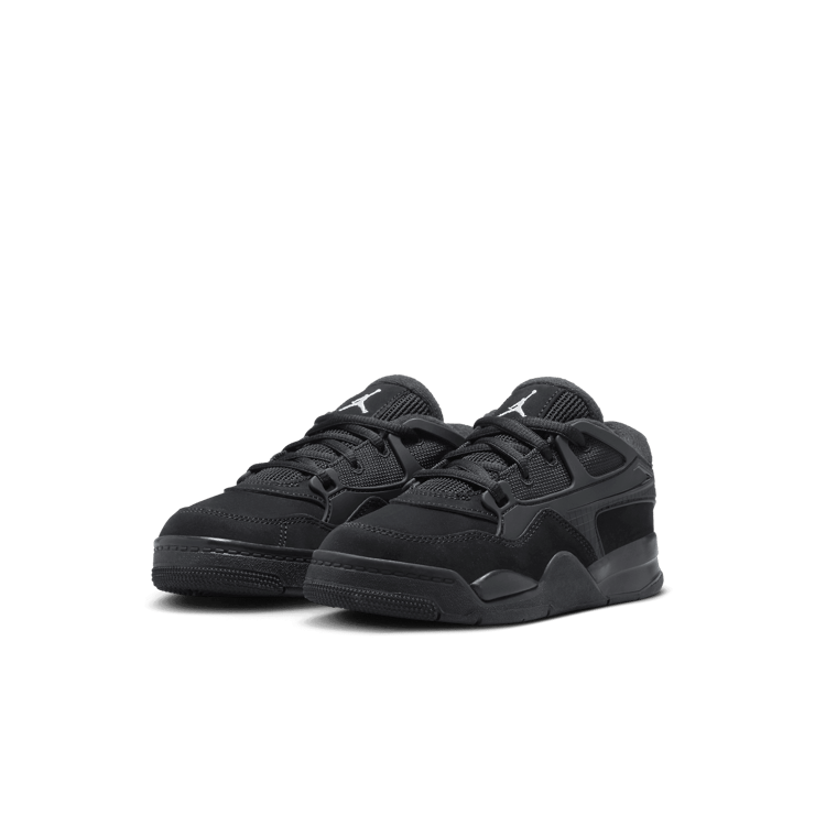 Air Jordan 4 RM Black Cat (PS) Angle 2