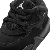 Air Jordan 4 RM Black Cat (TD) Angle 4