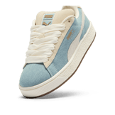 PUMA Suede XL Denim Sneakers in Blue Horizon/Sugared Almond/Gum Angle 2