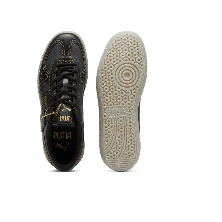 PUMA PLAY LOUD Palermo Sneakers in Black/Flat Light Grey Angle 0