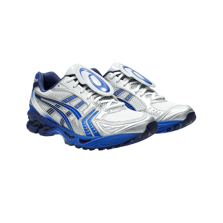 Asics Gel-Kayano 14 The Museum Visitor Silver Blue Angle 0