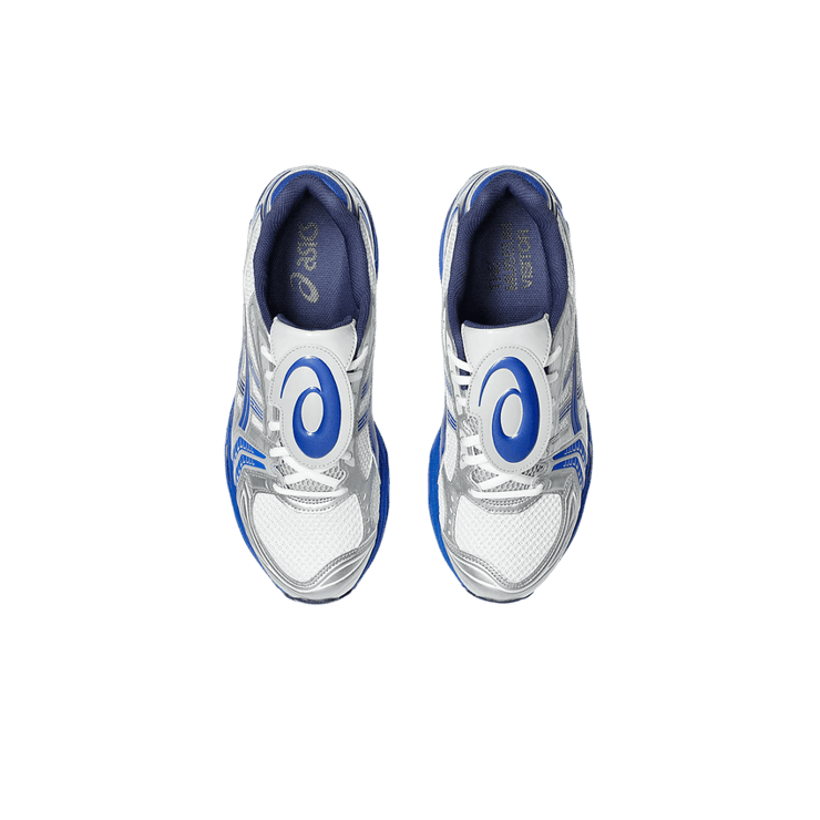 Asics Gel-Kayano 14 The Museum Visitor Silver Blue Angle 4