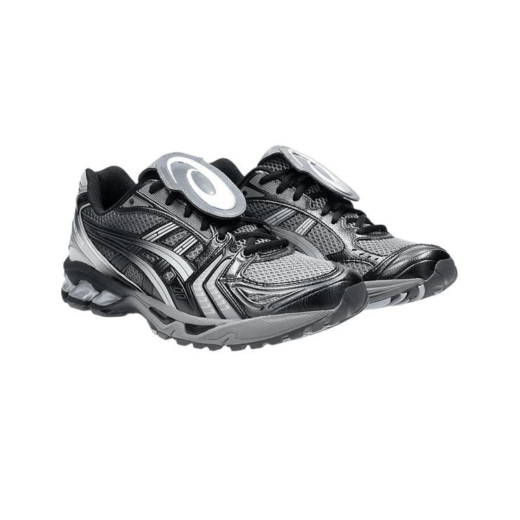 Asics Gel-Kayano 14 The Museum Visitor Black Grey Angle 0