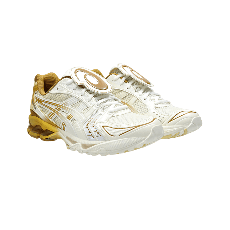 Asics Gel-Kayano 14 The Museum Visitor Cream Yellow Angle 0