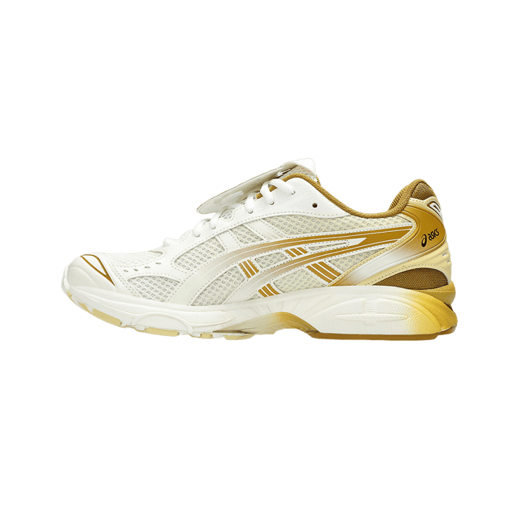Asics Gel-Kayano 14 The Museum Visitor Cream Yellow Angle 2