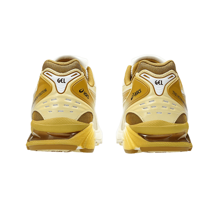 Asics Gel-Kayano 14 The Museum Visitor Cream Yellow Angle 3