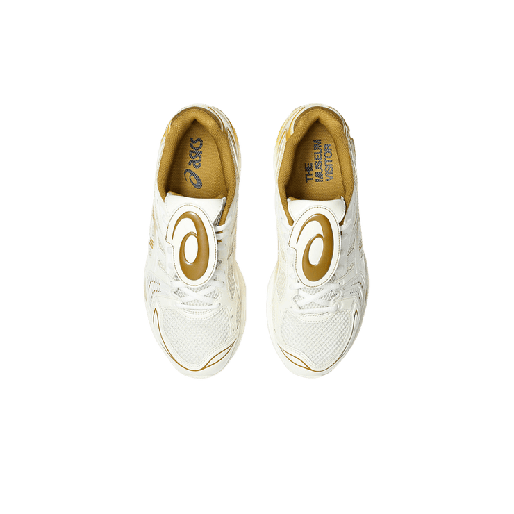 Asics Gel-Kayano 14 The Museum Visitor Cream Yellow Angle 4