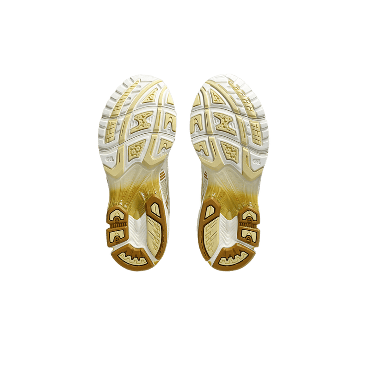 Asics Gel-Kayano 14 The Museum Visitor Cream Yellow Angle 5