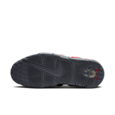 Nike Air More Uptempo Low Dark Grey Light Crimson Angle 0
