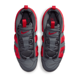 Nike Air More Uptempo Low Dark Grey Light Crimson Angle 1