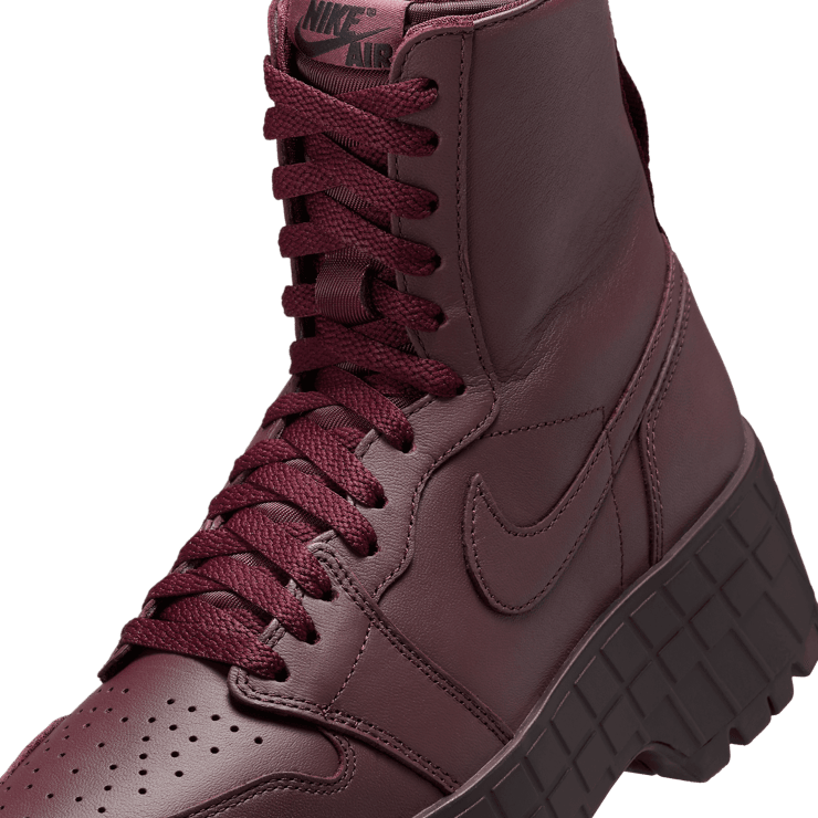 Air Jordan 1 Brooklyn Burgundy Crush (W) Angle 4