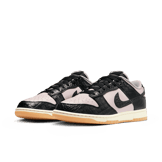 Nike Dunk Low Black Croc Platinum Violet Angle 2