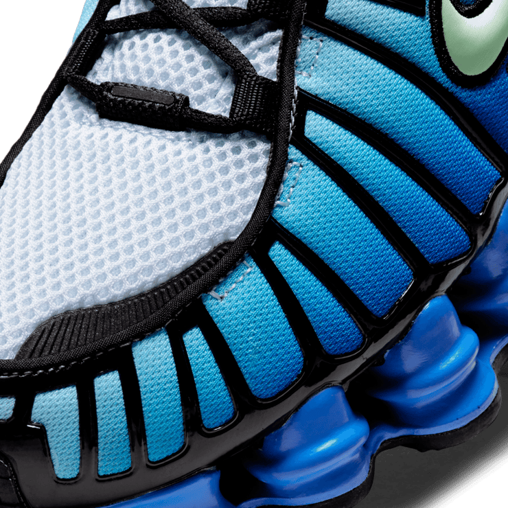 Nike Shox TL Vapor Green Racer Blue Angle 4