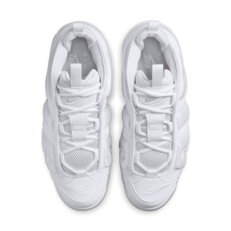 Nike Air More Uptempo Low White Angle 1