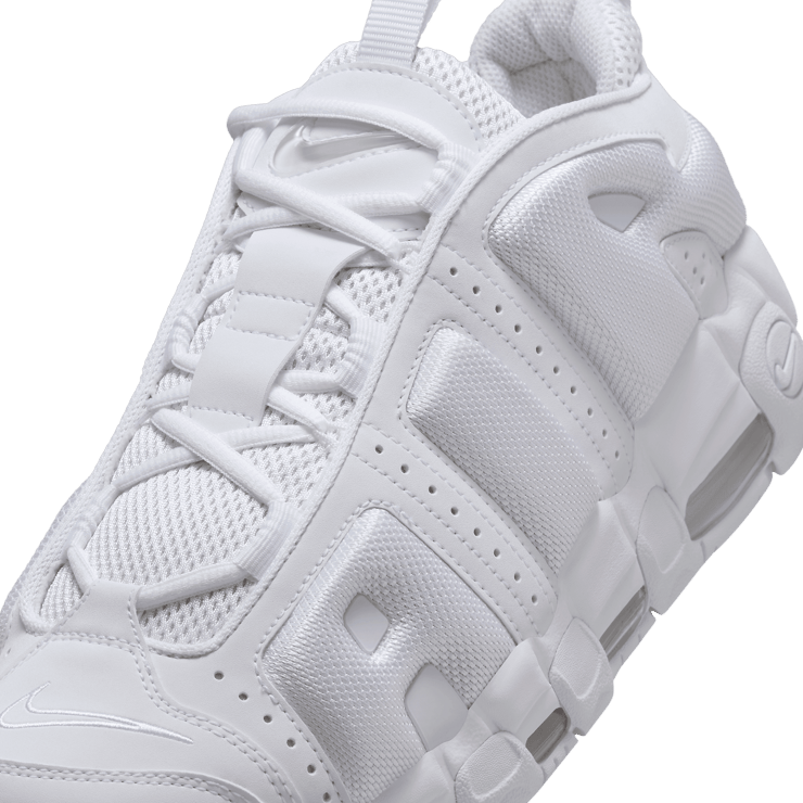 Nike Air More Uptempo Low White Angle 4