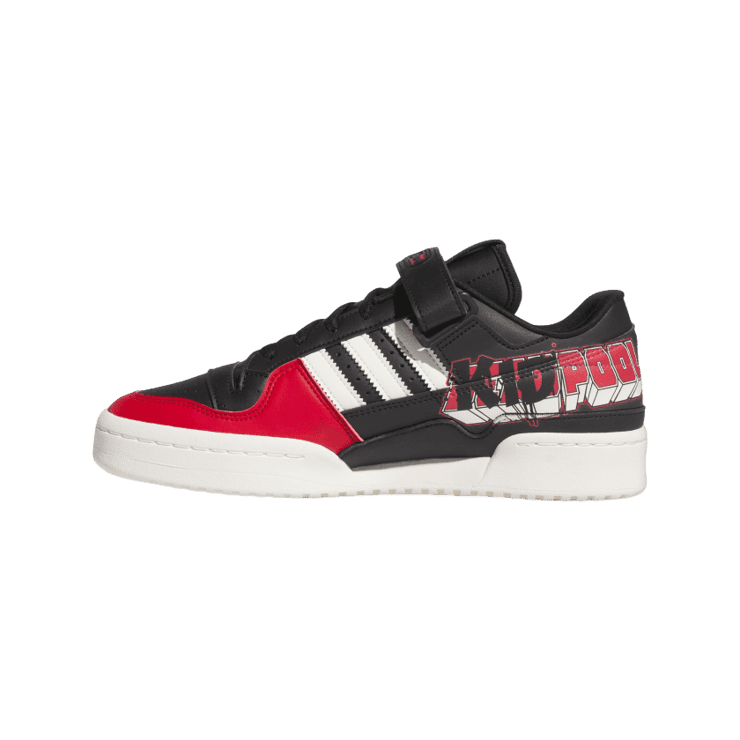adidas Fourm Low 84 Deadpool & Wolverine Deadpool (GS) Angle 3