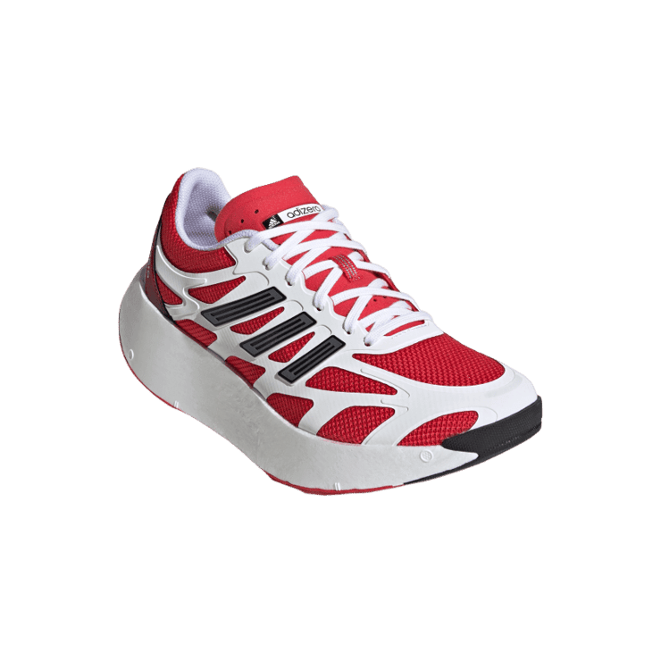 adidas Adizero Aruku White Pure Ruby Angle 2