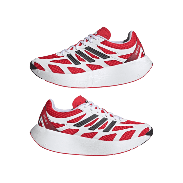 adidas Adizero Aruku White Pure Ruby Angle 5