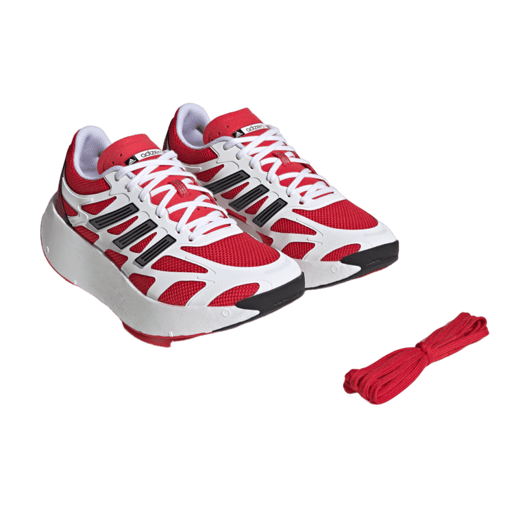 adidas Adizero Aruku White Pure Ruby Angle 6