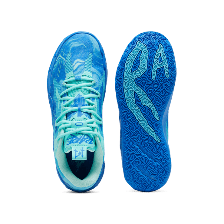 Puma LaMelo Ball MB.03 Hyperlink Blue Angle 0