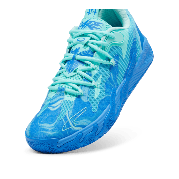 Puma LaMelo Ball MB.03 Hyperlink Blue Angle 2