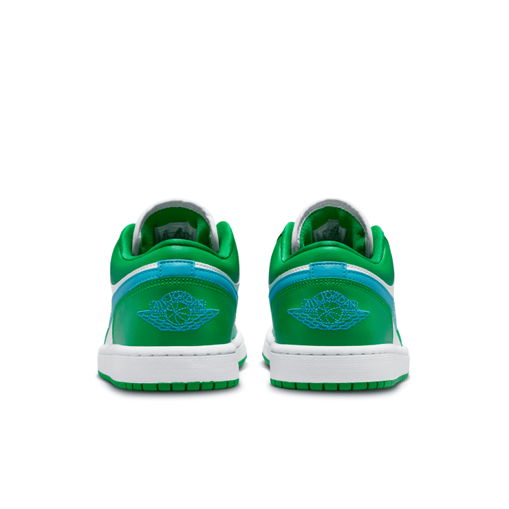 Jordan 1 Low Lucky Green Aquatone (W) Angle 3