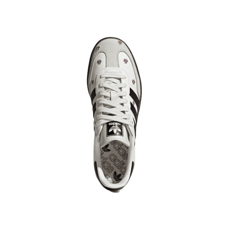 adidas Samba OG White Embroidered Floral (W) Angle 0