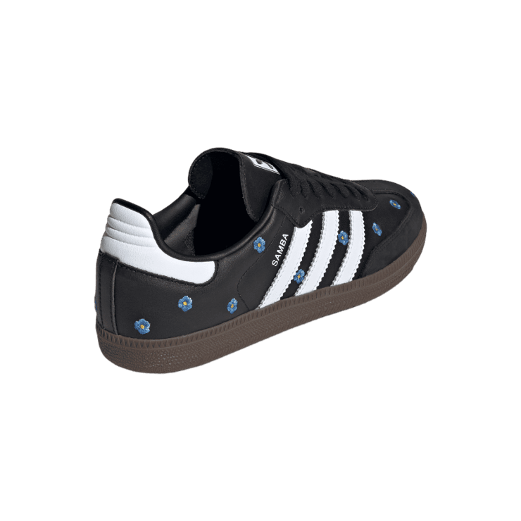 adidas Samba OG Black Embroidered Floral (W) - IF4397