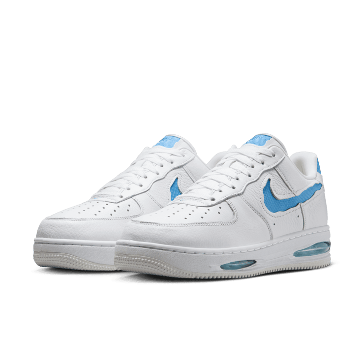 Nike Air Force 1 Low EVO 'White University Blue' Angle 2