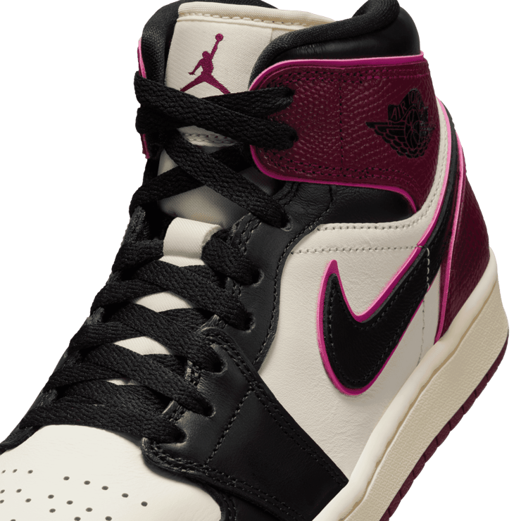 Air Jordan 1 Mid SE 'Bordeaux' (W) Angle 4