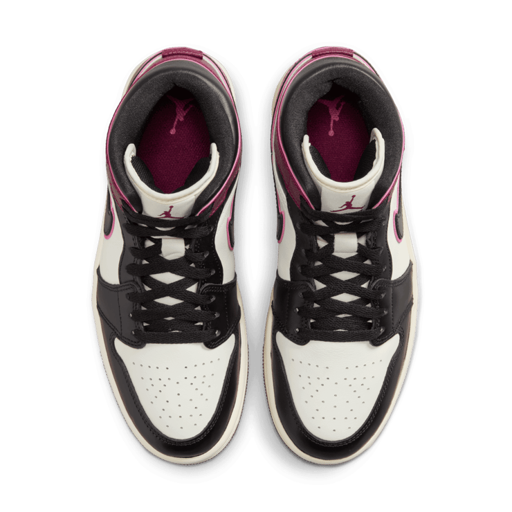 Air Jordan 1 Mid SE 'Bordeaux' (W) Angle 1