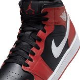 Air Jordan 1 Mid 'Gym Red Black White' Angle 4