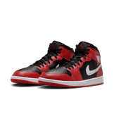 Air Jordan 1 Mid 'Gym Red Black White' Angle 2