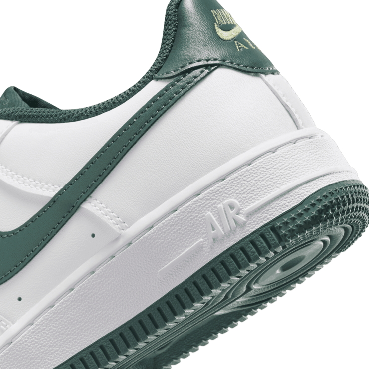 Nike Air Force 1 'White Vintage Green' (GS) Angle 5