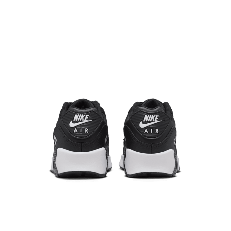 Nike Air Max 90 'Black White' (GS) Angle 3