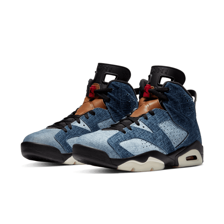 Jordan 6 Retro Washed Denim Angle 2