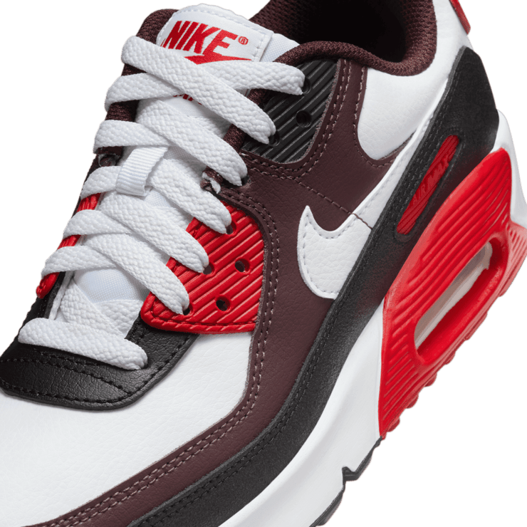 Nike Air Max 90 'Burgundy Crush University Red' (GS) Angle 4