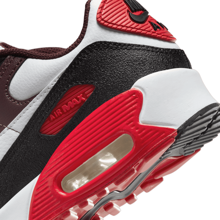 Nike Air Max 90 'Burgundy Crush University Red' (GS) Angle 5