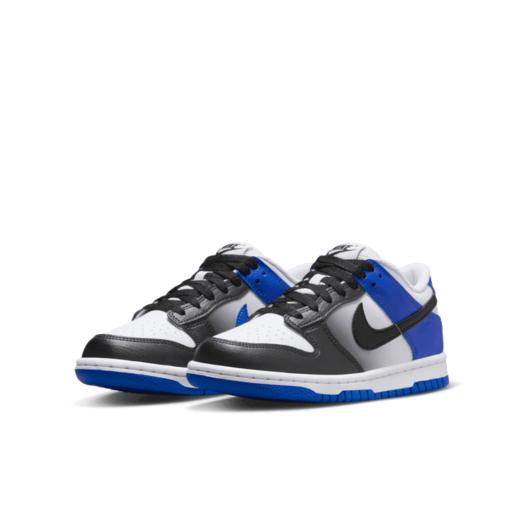 Nike Dunk Low 'Game Royal Black Fade' (GS) Angle 2